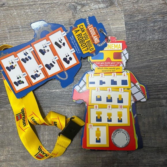 Legoland Discovery Center Activity Pack with Lanyard like new - Picture 3 of 6